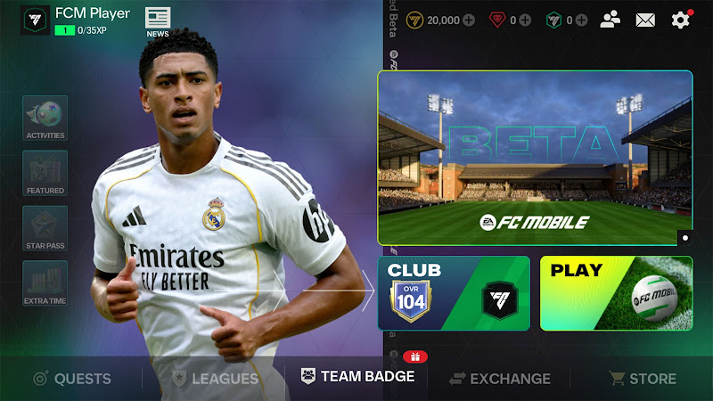 EA SPORTS FC™ Mobile BETA 1
