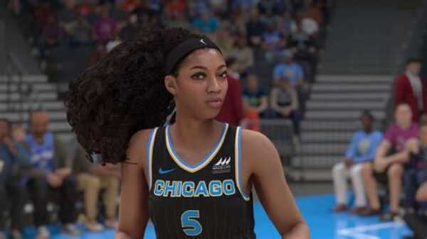 In-game avatar of Angel Reese in NBA 2K26