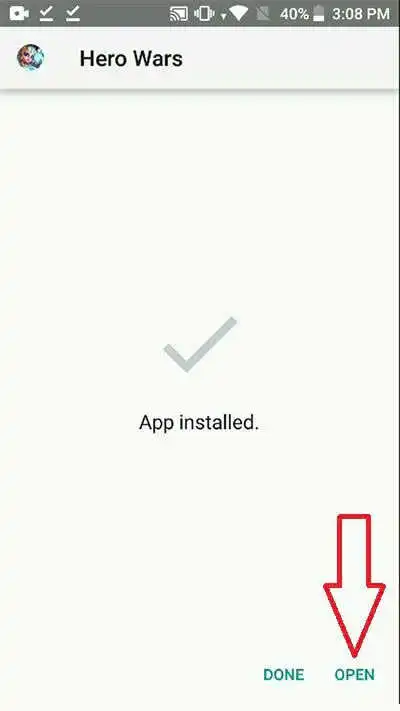 Click Done to finish or click Open to open the file