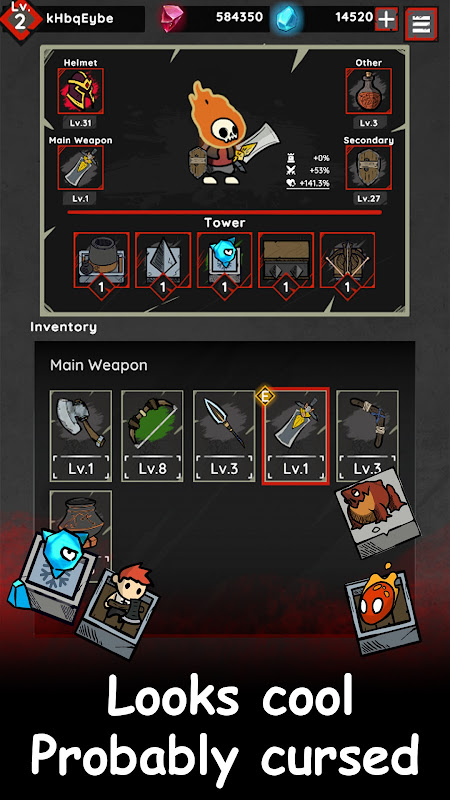 Dark Rogue : Tower Defense TD 4