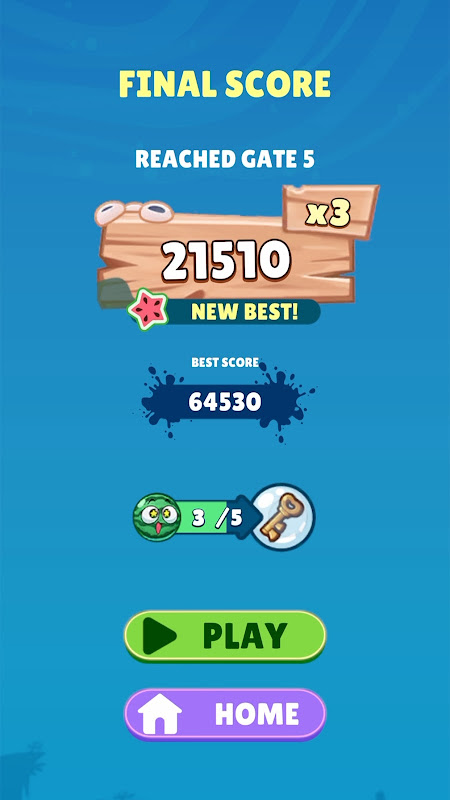 Underwatermelon: Fruit Merge 4