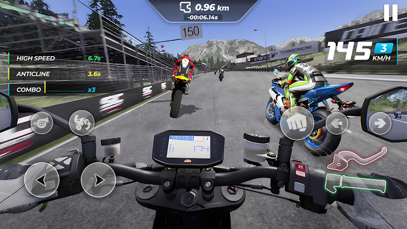 Motor Speed Traffic 3D 4