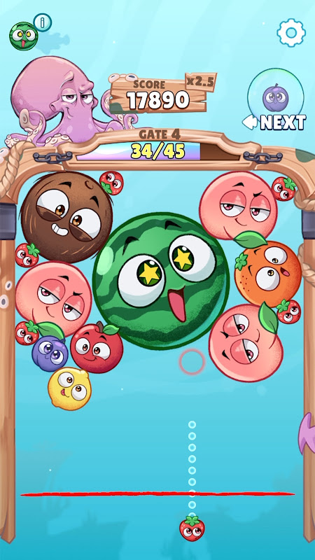 Underwatermelon: Fruit Merge 2