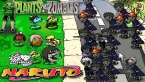 Plants Vs Zombies Naruto 2