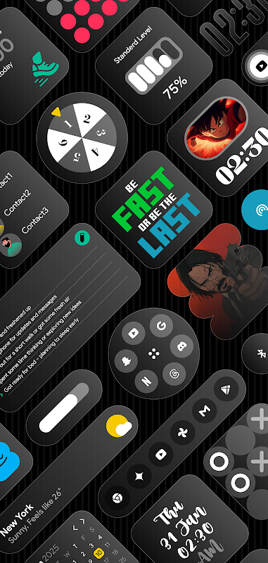 Glass Widgets 4