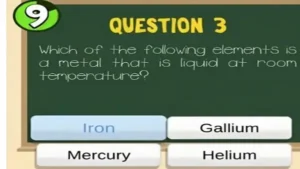 Dr Doe’s Chemistry Quiz 2
