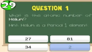 Dr Doe’s Chemistry Quiz 3